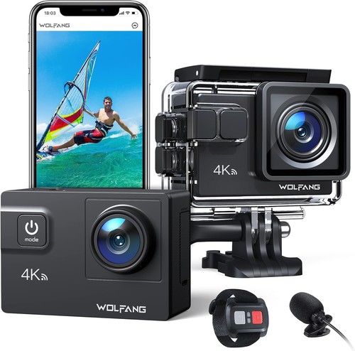Wolfang action cam - ga300, 4k
