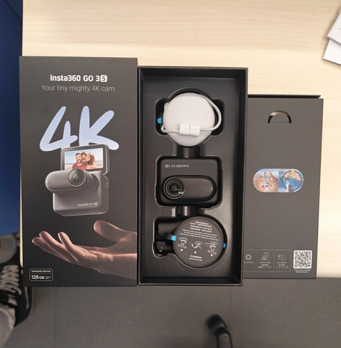 Insta360 action cam 4k - go,