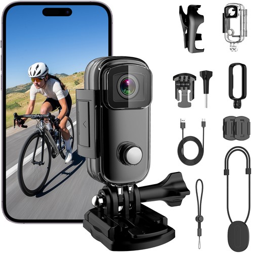 Mini action cam - action, pov