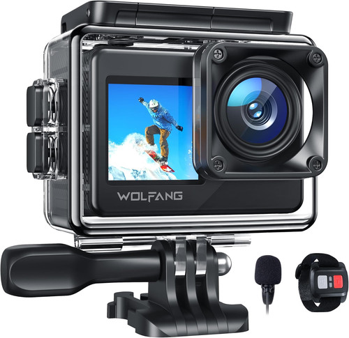 Wolfang action camera - wolfang, 4k