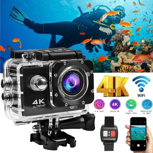 Action cam impermeabile - cam, 4k