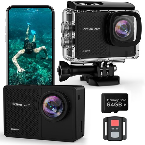 Timnut 60fps action cam - action, 40m