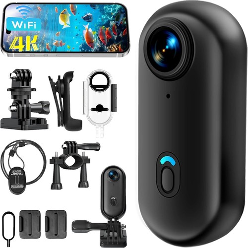 Mini action cam con - cam, 4k