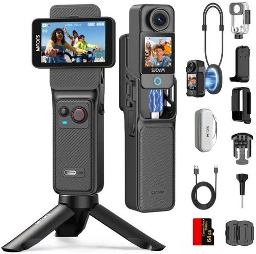 Sjcam c400 action cam dual - action,
