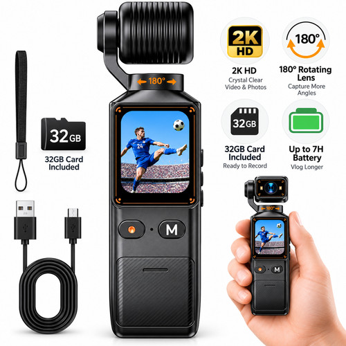 Action cam pocket - action, con