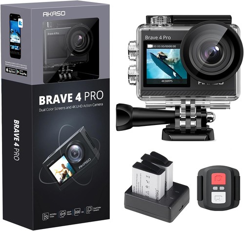 Akaso action cam 20mp - 20mp, wifi